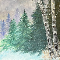 Firs of February  12x12