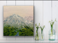 I Want To See Mountains Again, Gandalf, Mountains!   12x12