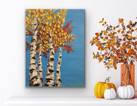 Fall Fireworks  16x20  MARKED DOWN