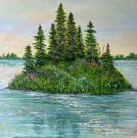 No Man is an Island   24x24
