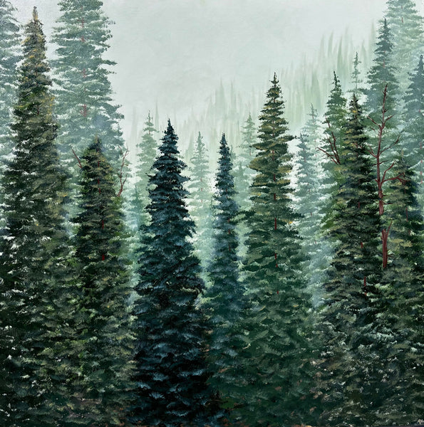 Misty Forest, My Favorite Drug  36x36