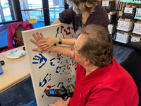 Hand Print Project - USA Veteran Print
