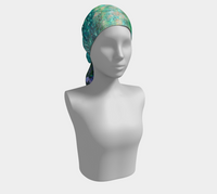 Art Scarf - "Leave No Trace"