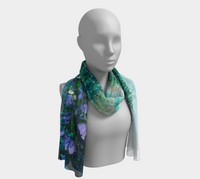 Art Scarf - "Leave No Trace"