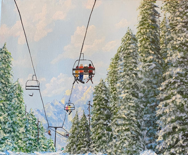 Love At First Tracks 16x20